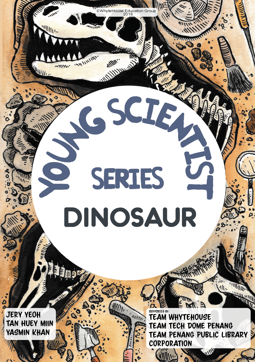 Dinosaur book cover