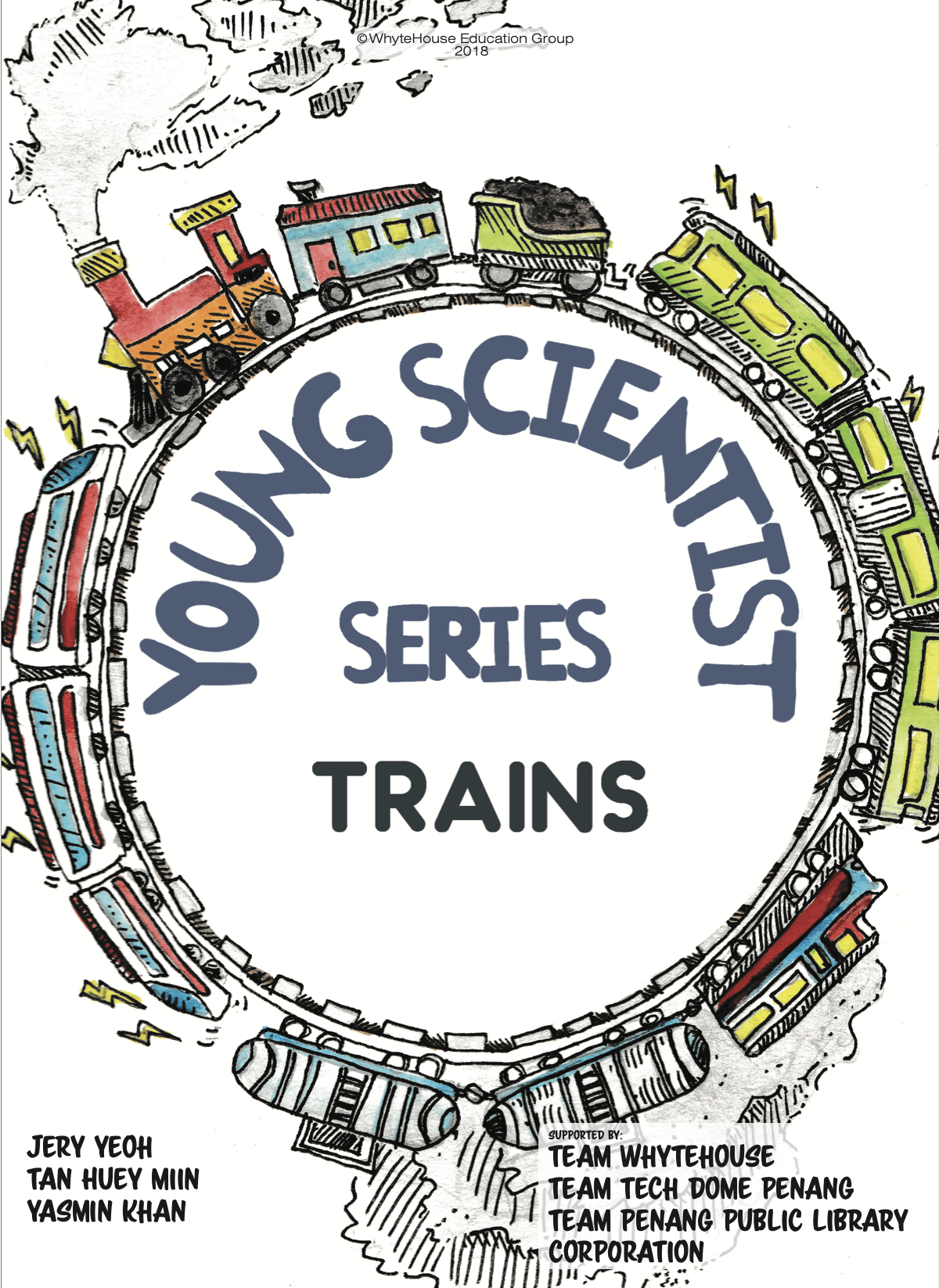 Trains book cover